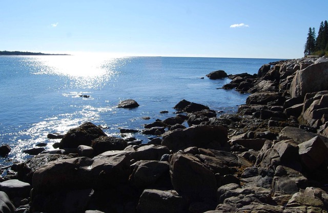 Oceanfront Home w / crashing surf à Schoodic / Acadia