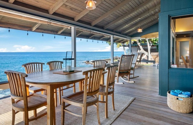 Hale Lula o 'Nai'a - Ocean Front * BBQ * Wifi gratuit * AC inclus