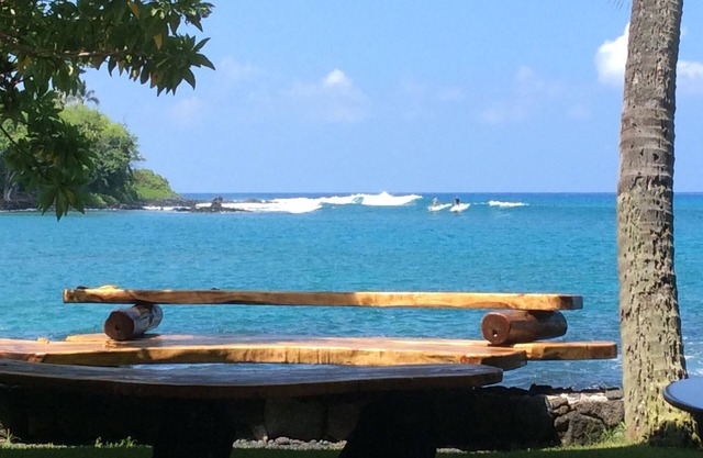 Oceanfront Private Home, AC, cuisine extérieure, Magic Sands, Lymans Bay, Turtles!