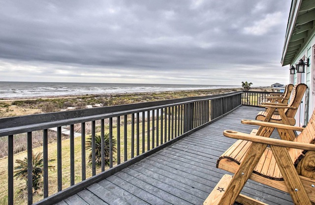 Oceanfront Vacation Home w/ Deck & Views!