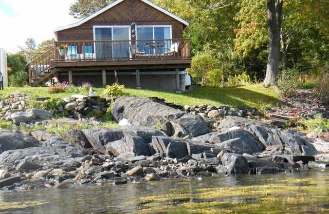 En bord de mer avec des vues spectaculaires de la baie de Penobscot