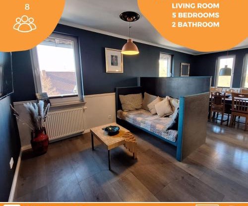 Oerlinghausen Groß, 8 Personen, 5 Zimmer, 2 Bäder