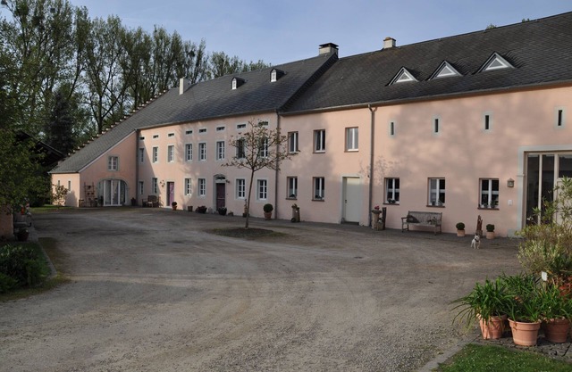Ancienne forge dans une cour classée