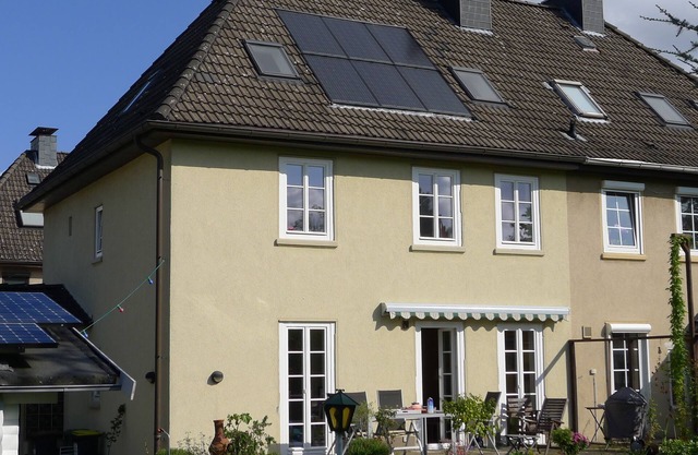 Vieux Krupphaus sur le sol de la maison