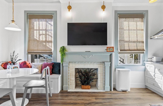Old Spanish House | Vivian Suite A: Sophisticated Retreat | Fire Pit | Dog Friendly