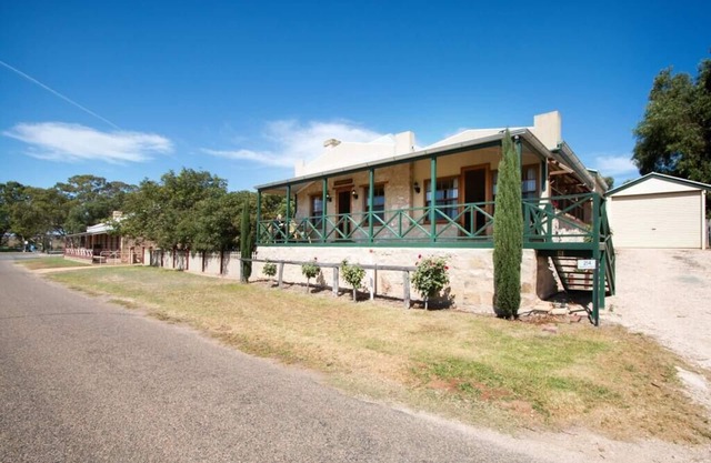 Ancien magasin général de Swanport dans la réserve de Swanport, River Murray