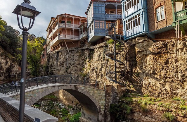 Old Tbilisi apartment,Апартаменты находятся в самом центре города Тбилиси