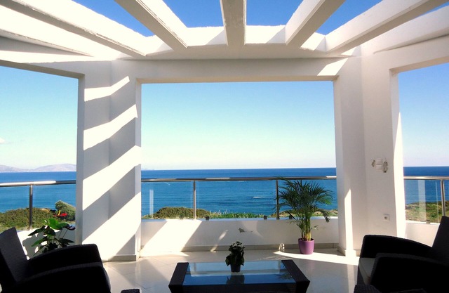 Olga Villas at Lahania Beach, South Rhodes (Villa A)