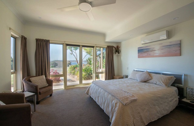 Appartement 1 chambre avec vue sur la mer.