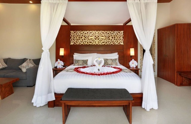 Suite Villa d'une chambre avec piscine privée à seulement 5 minutes en voiture de la plage