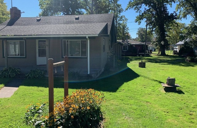 One mile east of the Saganing Casino 50 feet from the beach, private boat launch