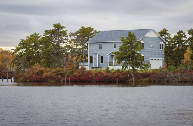 Unique en son genre! Luxury Peninsula Lakefront House à Emerald Lakes, Pennsylvanie