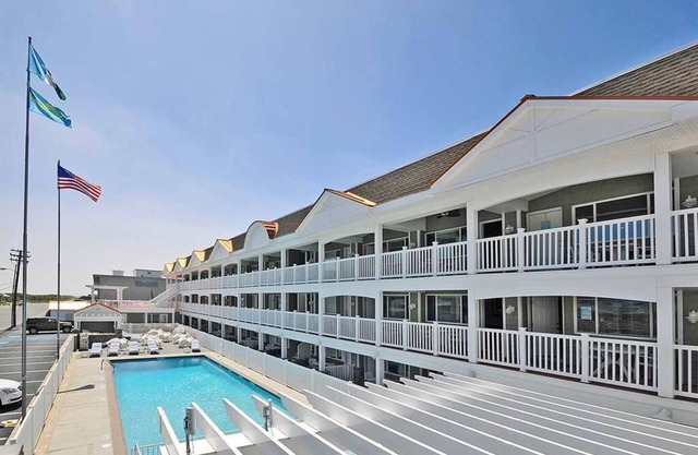 L'un des meilleurs emplacements sur le bloc de plage de l'extrémité sud d'Avalon à Ocean View Condos.