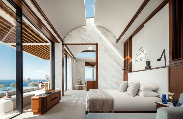 One & Only Kea Island Villa | Villa Panorama | 2 Bedrooms | Private Pool | Stunning Sea Views | Spa&Wellness Centre at Resort | Vroskopos Bay