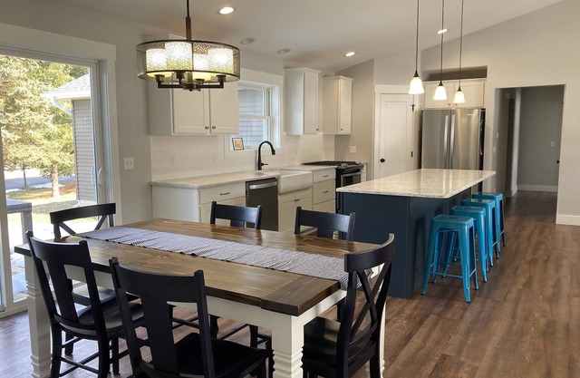 Open concept new house.