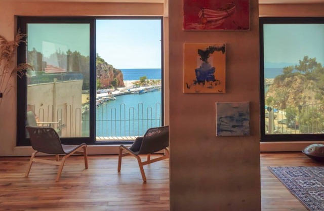 Open spaced apartment with amazing view