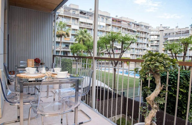 Appartement moderne dans Poblenou avec terrasse et piscine