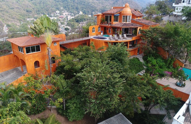 Orange Sunsets, Vues sur l'océan, Lush Paysage, Total Privacy