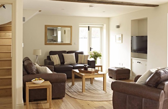 Orchard Cottage-Cottage-Prestige-Salle de bain et douche-Vue sur Jardin
