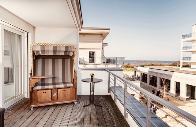 Appartement Ostseeblick avec terrasse / villa eagle