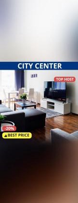 Oulu city center 4-room apartment Parking