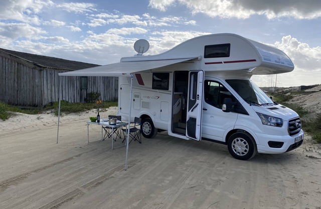Notre nouvelle caravane familiale pouvant accueillir jusqu'à 7 personnes