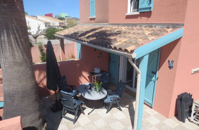 Maison de vacances sur les promenades et au bord plage de sable de Gruissan