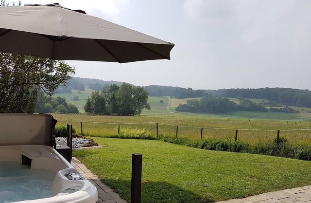 Jacuzzi extérieur, sauna, douche à vapeur / bain à remous, périphérie, Wi-Fi, entièrement clôturé