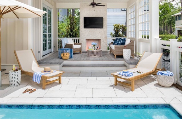 Outpost: 24 Bluestem Lane Piscine privée