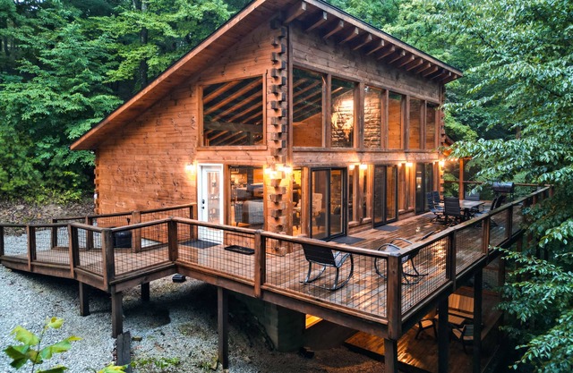 Cabine-Moderne-Salle de bain privée séparée-Outside Inn