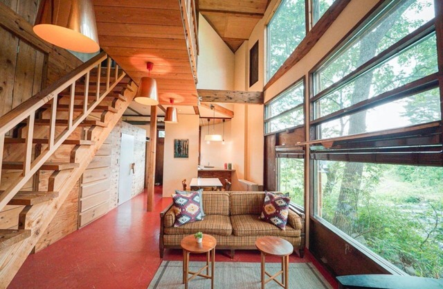 Oval Mountain Lodge 1 private lodge bonfire BB / Kitaazumi-gun Nagano