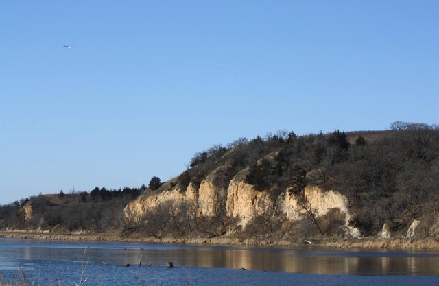 Survole le lac Lewis & Clark / le bassin du fleuve Missouri - 3 heures au nord-ouest d'Omaha