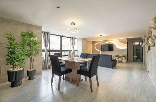 p12, 3 bedroom apartment, one block from lleras park p12 in medellin