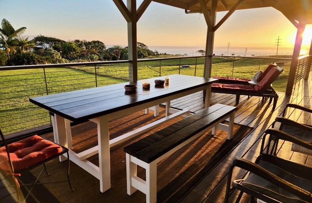 PROMOTION NOUVEAU BNB Hilo Orchard Farm avec rivière et animaux