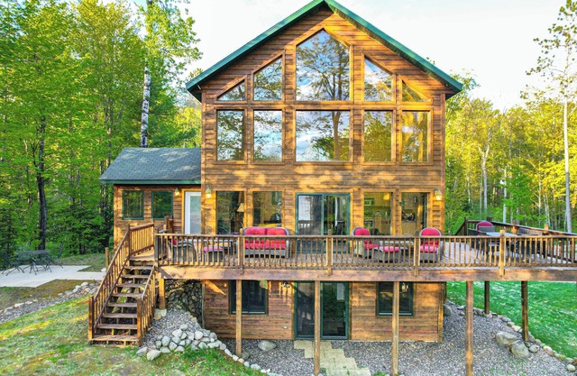 Scenic Hayward Lake View Retreat w/ Fire Pit