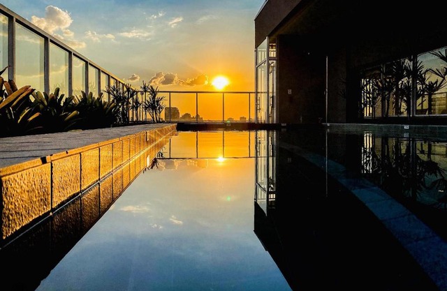 Palazzo Ibirapuera 21 º Andar Wi-Fi, Ar e Metrô a 5 Minutos