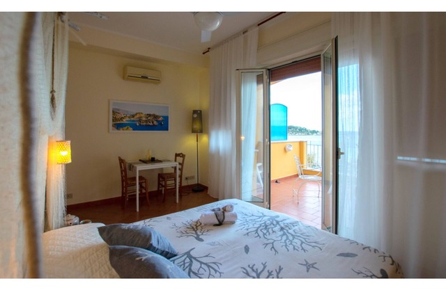 Palerme, quartier central de Sferracavallo - Mondello, terrasse exclusive avec vue sur la mer