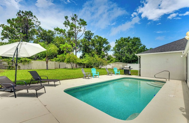 Palm Coast Comfort: Family Home w/Lanai, Big Yard