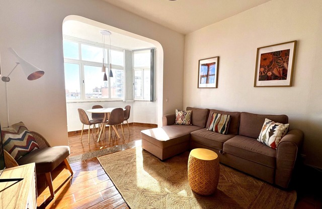 Vue imprenable dans un appartement tranquille de Cascais