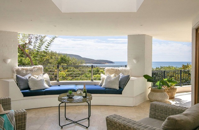 Panoramic ocean views and short walk to beach