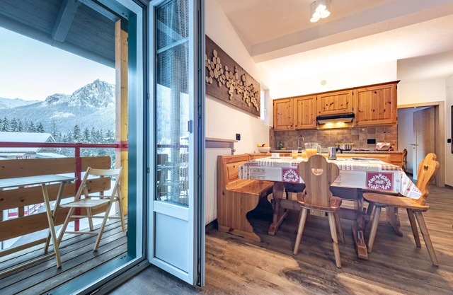 Vue panoramique de votre maison dans le Val di Fassa