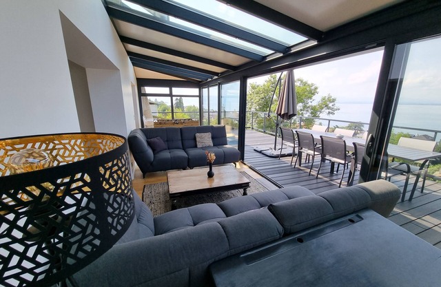 Villa Panoramique, Vue imprenable sur le Lac Léman