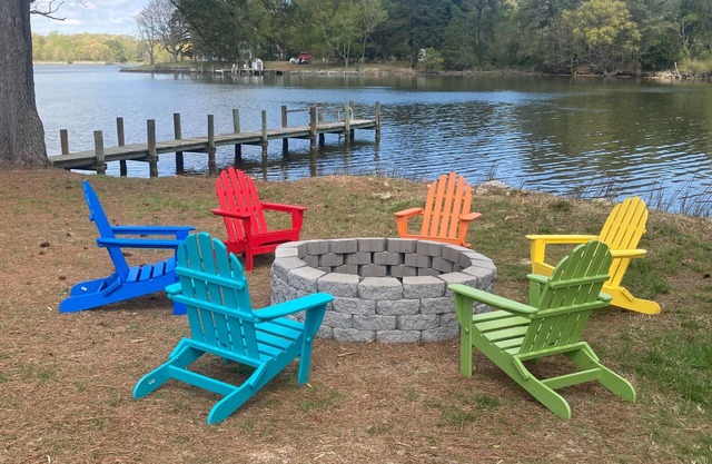Panoramic Waterfront Views: Firepit, Private Dock, Pedal Boat, Gameroom, Kayaks!
