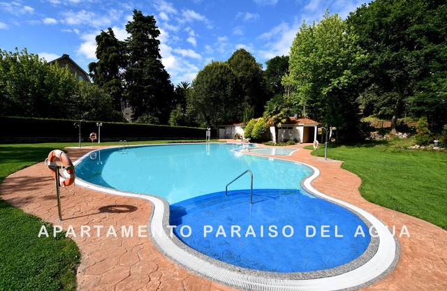 Appartement Paraiso del Agua avec piscine Mondariz Balneario