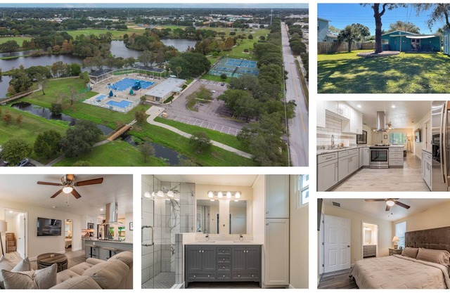 Park, Pool & Recreation Center Across the Street and 9 Mins to Beaches.