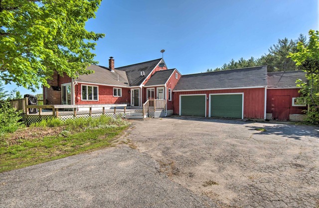 NOUVEAU-rural Maine Accueil sur 3 acres w / White Mtns Vues