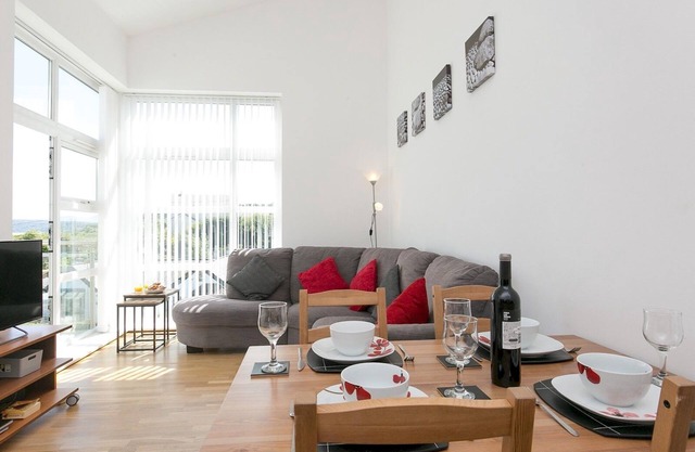 Pass the Keys | 2 Bed Sea View Apartment with Balcony Parking