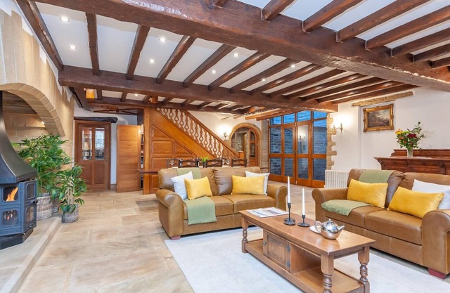 Pass the Keys | Farmhouse Barn - Rustic luxury for families -Leeds