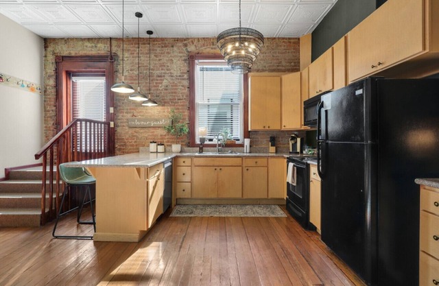 Patio/Fire Pit | In Unit Laundry | Downtown | Parking | King Bed