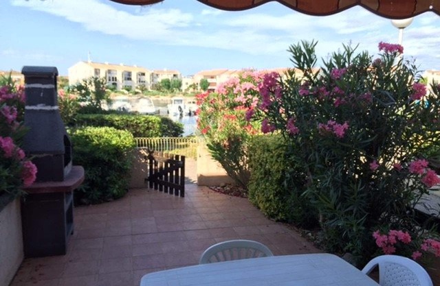 Pavillon 6 personnes avec terrasse, parking et TV - Port Barcarès